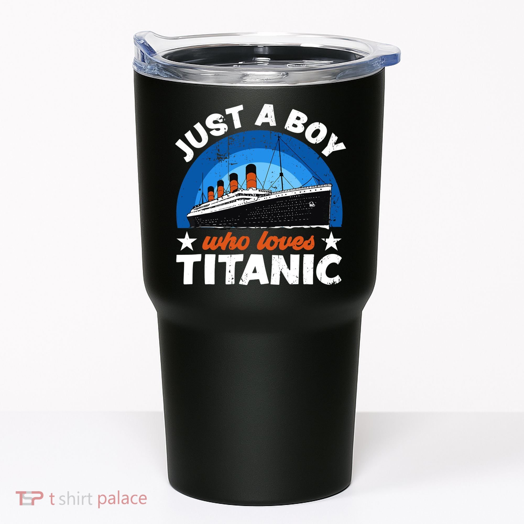 For Boys Who Just Love The RMS Titanic Tumbler