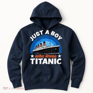 For Boys Who Just Love The RMS Titanic Hoodie