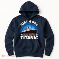 For Boys Who Just Love The RMS Titanic Hoodie thumb 0