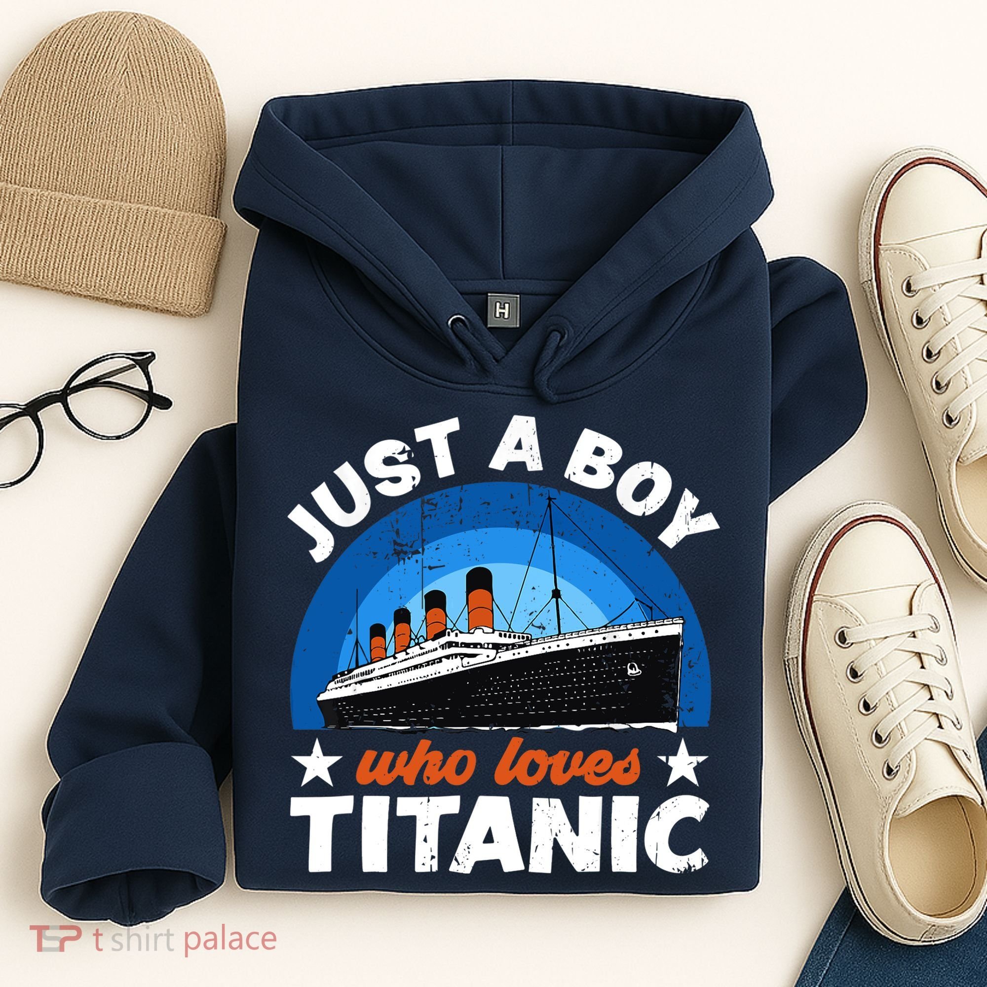 For Boys Who Just Love The RMS Titanic Hoodie