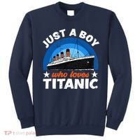 For Boys Who Just Love The RMS Titanic Sweatshirt thumb 0