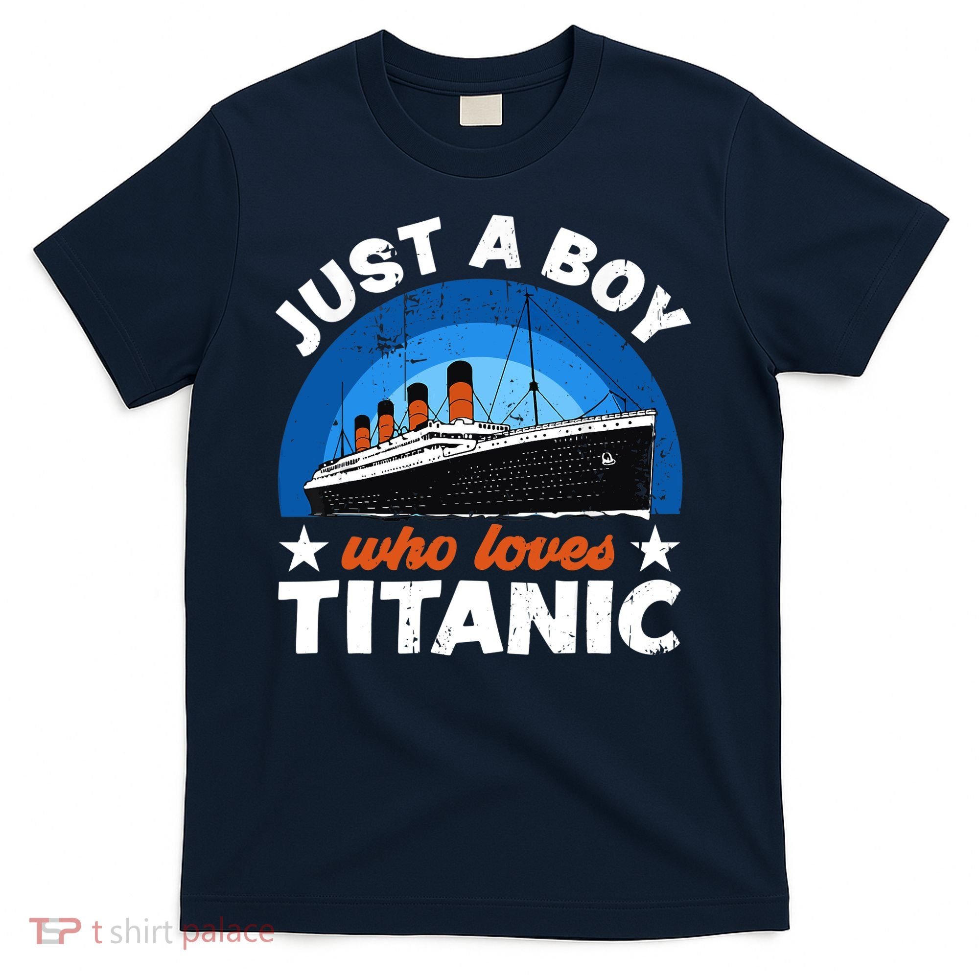 For Boys Who Just Love The RMS Titanic T-Shirt