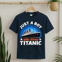 For Boys Who Just Love The RMS Titanic T-Shirt thumb 2