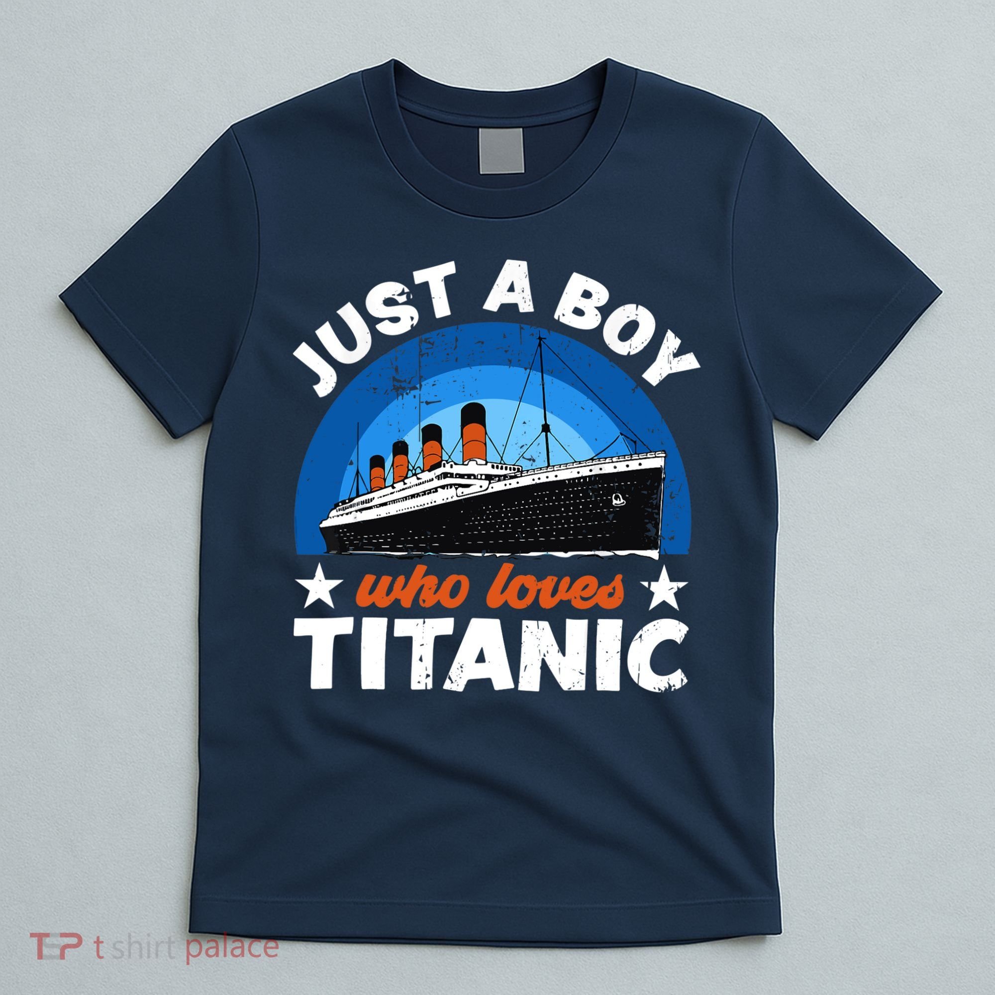 For Boys Who Just Love The RMS Titanic T-Shirt