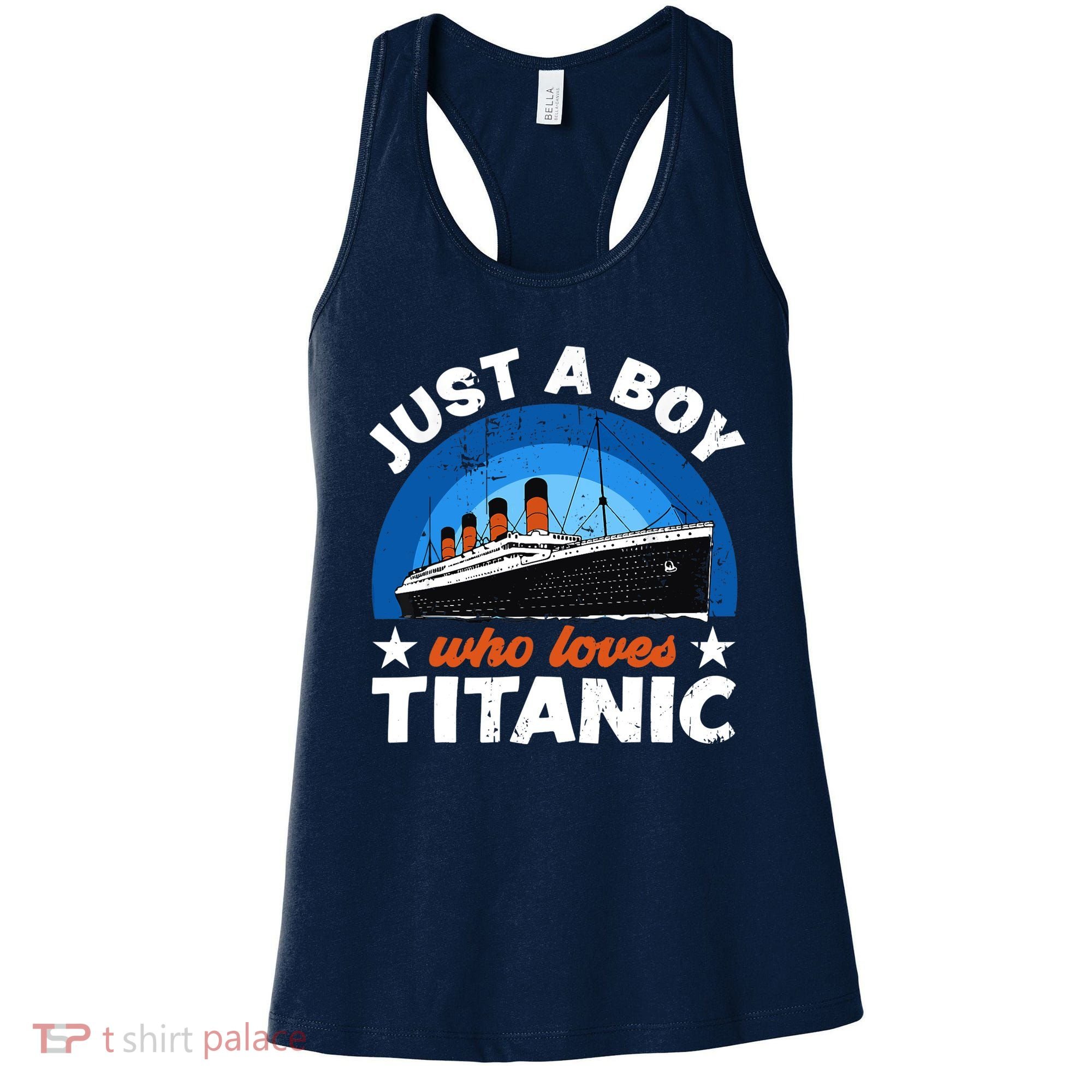 For Boys Who Just Love The RMS Titanic Women's Tank Top