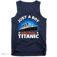For Boys Who Just Love The RMS Titanic Tank Top thumb 0