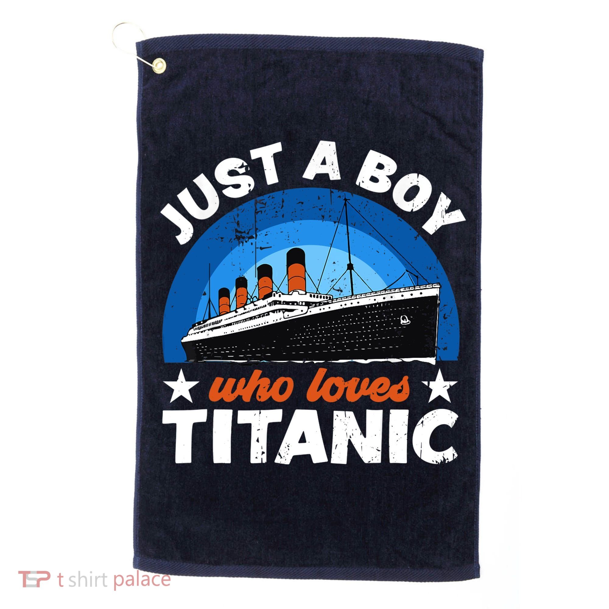 For Boys Who Just Love The RMS Titanic Golf Towel