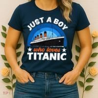 For Boys Who Just Love The RMS Titanic Women's T-Shirt thumb 2