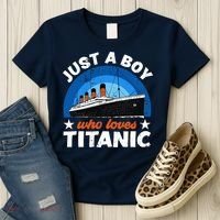 For Boys Who Just Love The RMS Titanic Women's T-Shirt thumb 3
