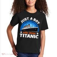 For Boys Who Just Love The RMS Titanic Kids T-Shirt thumb 2