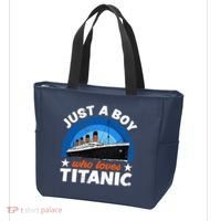 For Boys Who Just Love The RMS Titanic Tote Bag thumb 3