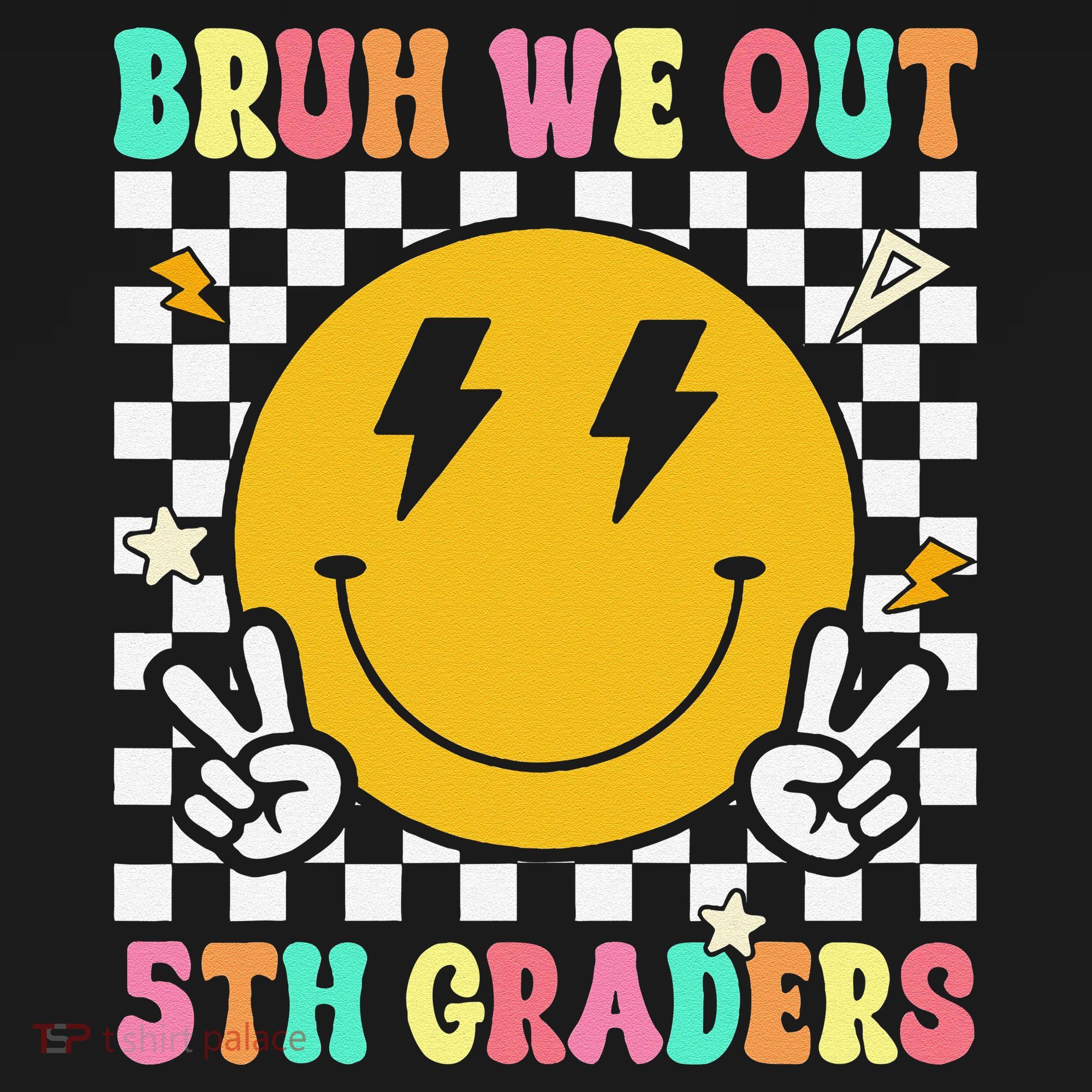Funny Bruh We Out 5th Graders Fifth Grade Last Day of Women's Hoodie