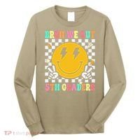 Funny Bruh We Out 5th Graders Fifth Grade Last Day of Long Sleeve Shirt thumb 0