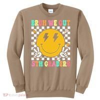 Funny Bruh We Out 5th Graders Fifth Grade Last Day of Sweatshirt thumb 0