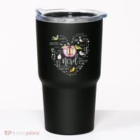Funny Bird Watching Tits Women Tit Nerd Birder Birdwatching Tumbler thumb 0