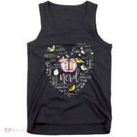 Funny Bird Watching Tits Women Tit Nerd Birder Birdwatching Tank Top thumb 0