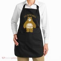 Fat Bear Week IM Not Fat IM Thick Apron thumb 2