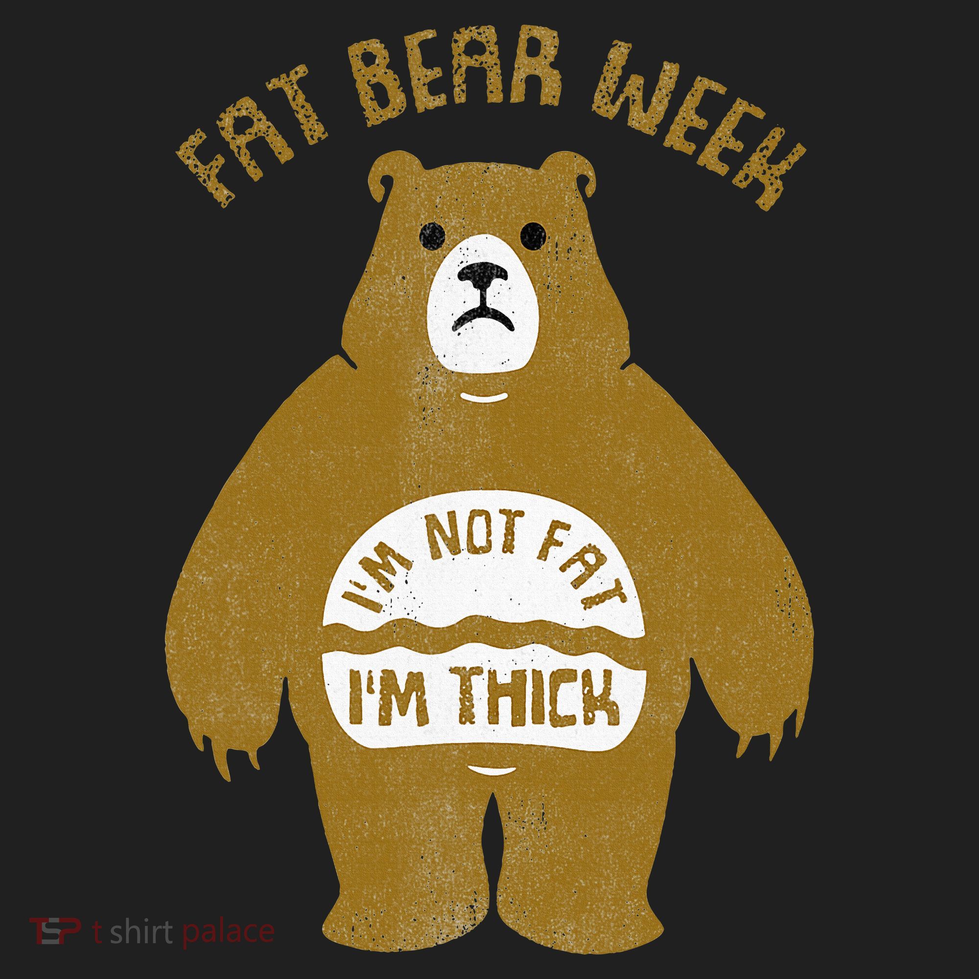 Fat Bear Week IM Not Fat IM Thick Beanie