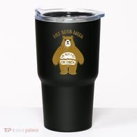 Fat Bear Week IM Not Fat IM Thick Tumbler thumb 0