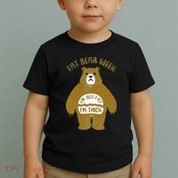 Fat Bear Week IM Not Fat IM Thick Toddler T-Shirt thumb 2