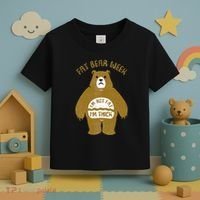 Fat Bear Week IM Not Fat IM Thick Toddler T-Shirt thumb 3