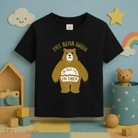 Fat Bear Week IM Not Fat IM Thick Toddler T-Shirt thumb 3