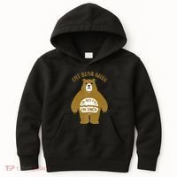 Fat Bear Week IM Not Fat IM Thick Kids Hoodie thumb 0