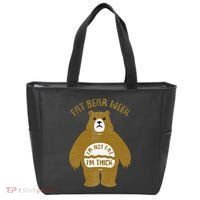 Fat Bear Week IM Not Fat IM Thick Tote Bag thumb 0