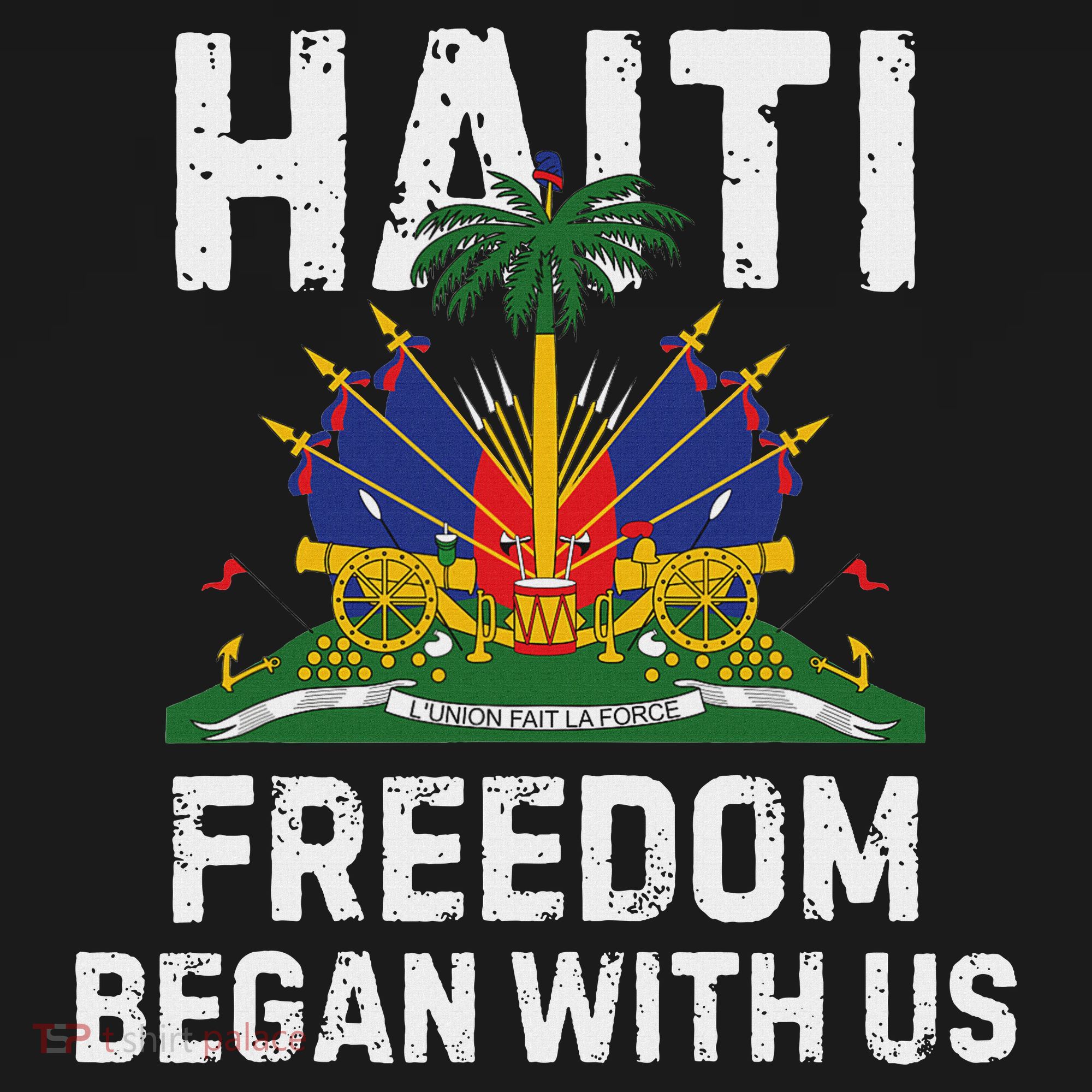 Freedom Began With Us Happy Haitian Flag Day Haiti Flag Mousepad