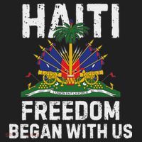 Freedom Began With Us Happy Haitian Flag Day Haiti Flag Hat thumb 2