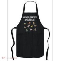 Funny Bird Watcher How To Identify A Bird Unique Birder Apron thumb 0
