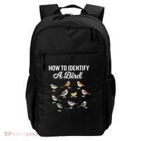 Funny Bird Watcher How To Identify A Bird Unique Birder Backpack thumb 0