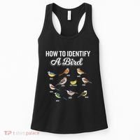 Funny Bird Watcher How To Identify A Bird Unique Birder Women's Tank Top thumb 0