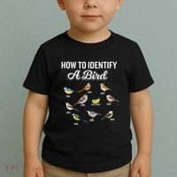 Funny Bird Watcher How To Identify A Bird Unique Birder Toddler T-Shirt thumb 2