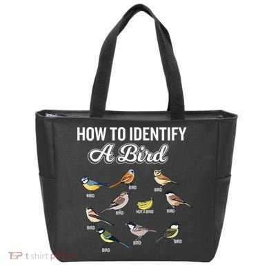 Funny Bird Watcher How To Identify A Bird Unique Birder Tote Bag