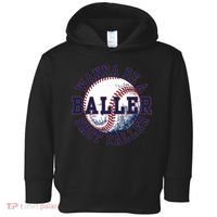 Funny Baller Wanna Be A Shot Caller Baseball Player Toddler Hoodie thumb 0