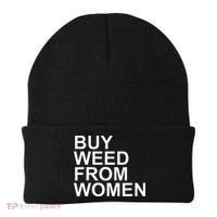 Funny Buy Weed From Women Apparel Beanie thumb 0