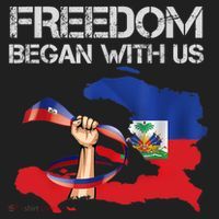 Freedom Began With Us Haitian Flag Happy Independence Day Hat thumb 2