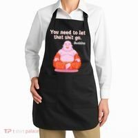 Fat Buddha You Need To Let That Shit Go Apron thumb 2