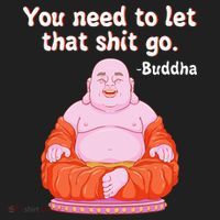 Fat Buddha You Need To Let That Shit Go Hat thumb 2