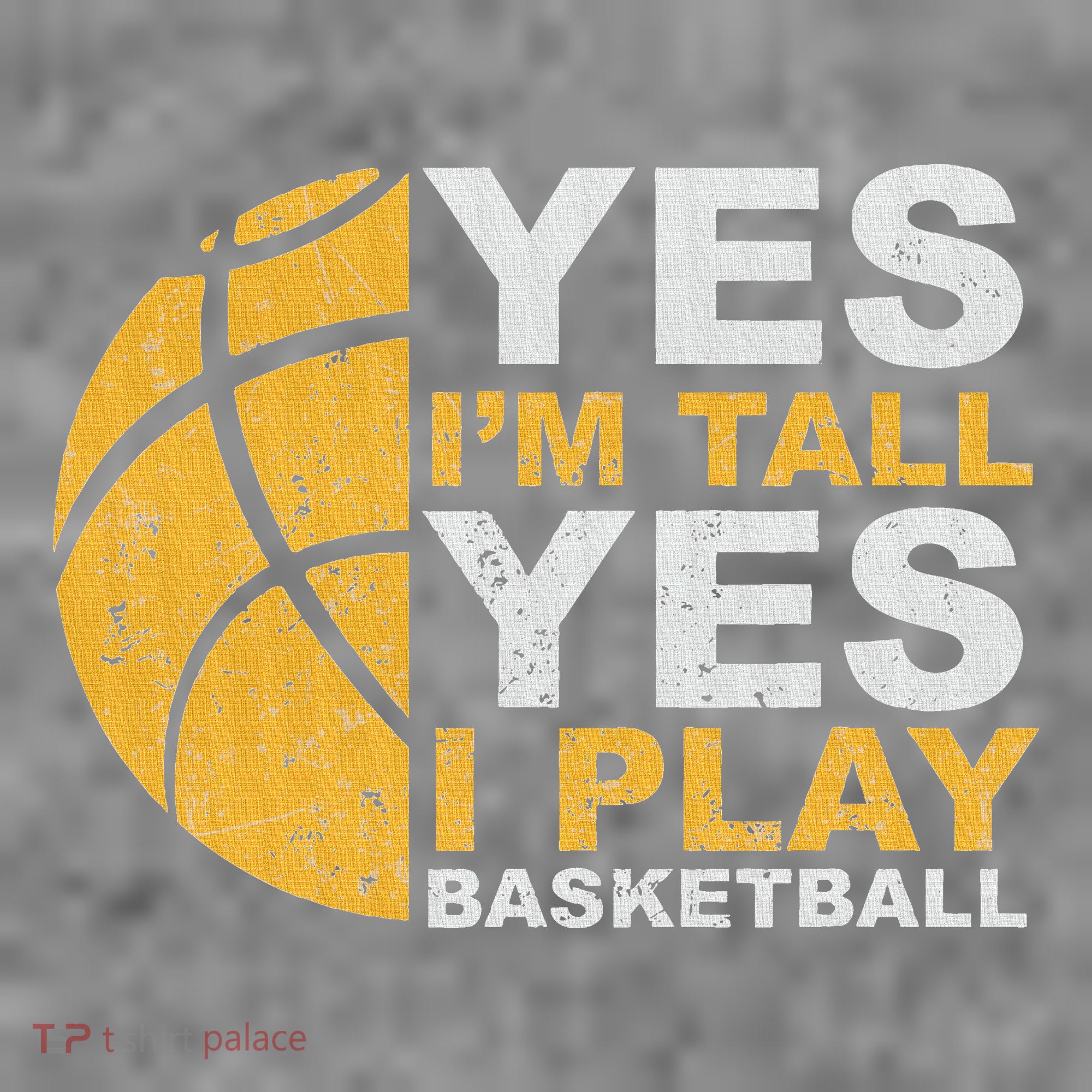Funny Basketball Yes IM Tall Basketball Player Gift Toddler Hoodie