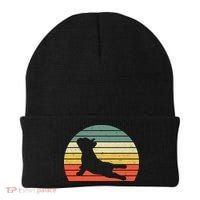 French Bulldog Yoga Funny Frenchie Beanie thumb 0