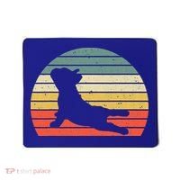 French Bulldog Yoga Funny Frenchie Mousepad thumb 0