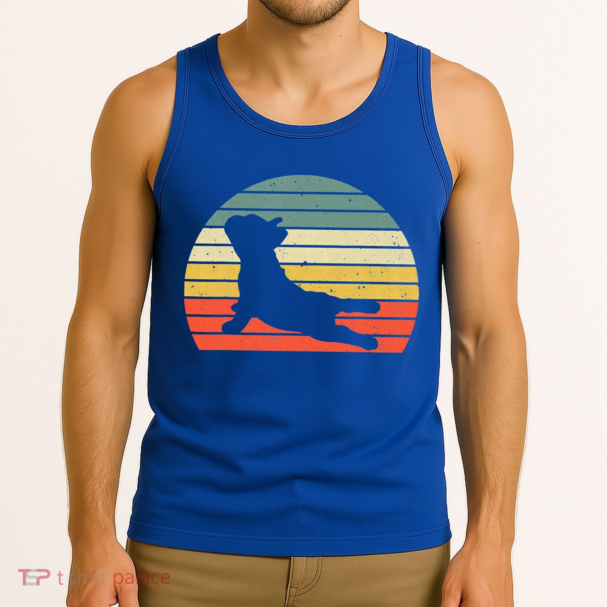French Bulldog Yoga Funny Frenchie Tank Top