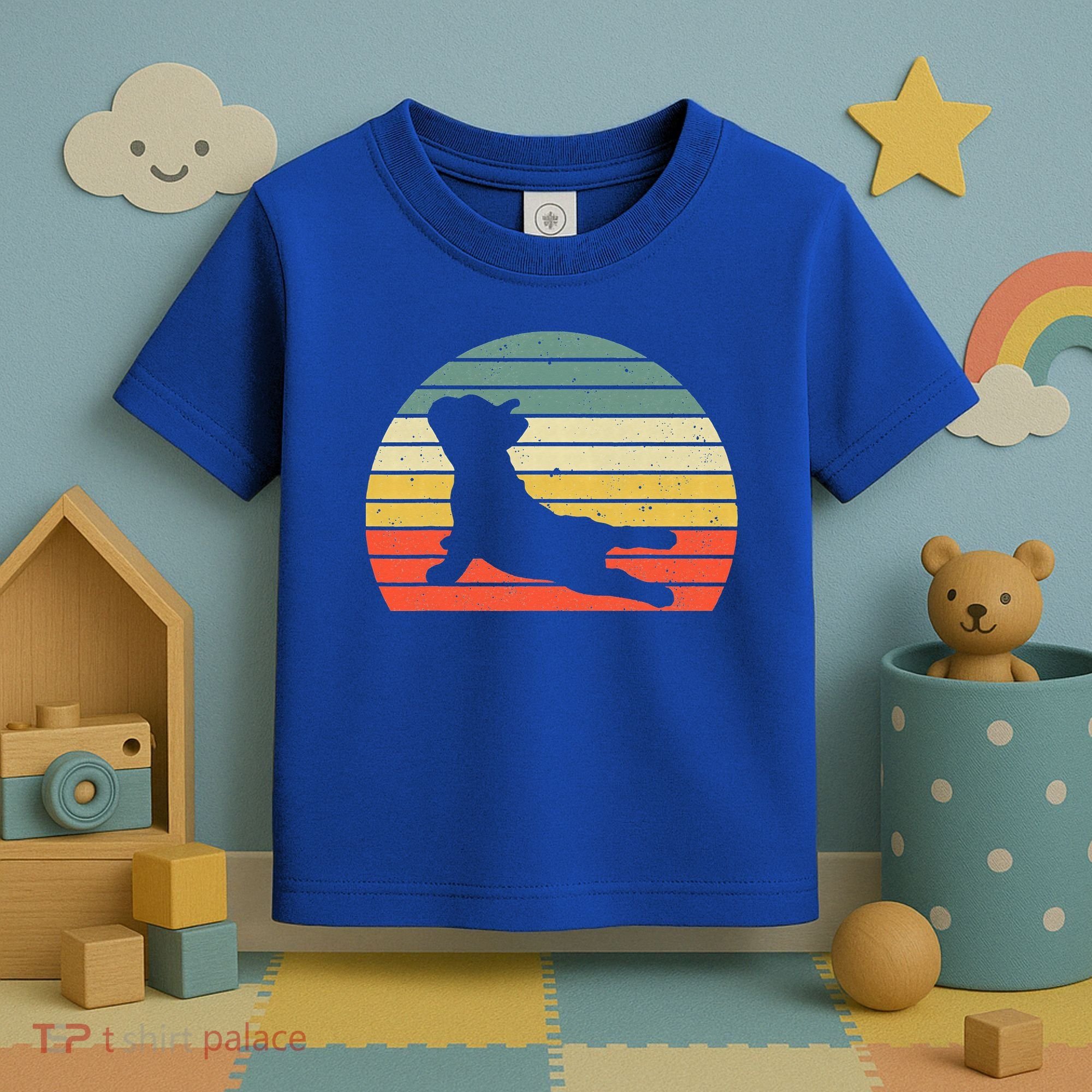 French Bulldog Yoga Funny Frenchie Toddler T-Shirt