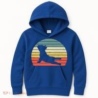 French Bulldog Yoga Funny Frenchie Kids Hoodie thumb 0