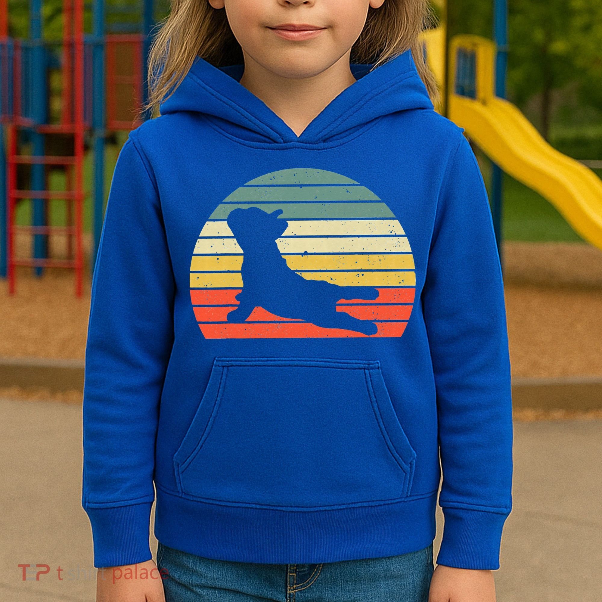 French Bulldog Yoga Funny Frenchie Kids Hoodie
