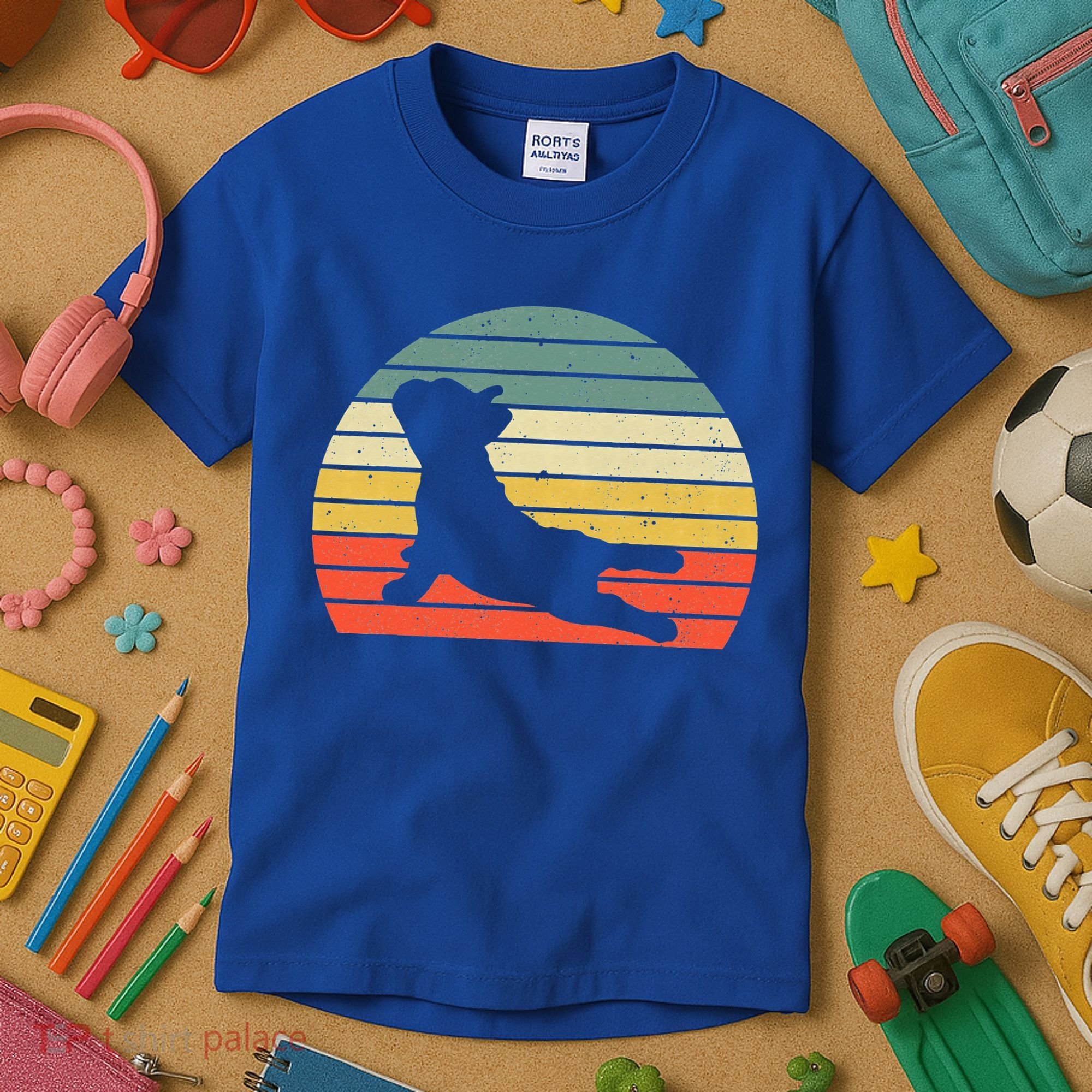 French Bulldog Yoga Funny Frenchie Kids T-Shirt