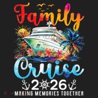 Family Cruise 2026 Making Memories Together Women's Sweatshirt thumb 2