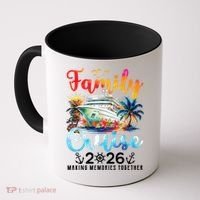 Family Cruise 2026 Making Memories Together Coffee Mug thumb 0